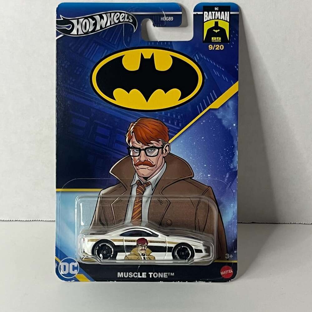Hot Wheels DC Batman 85 Years Muscle Tone Commissioner Gordon 9/20